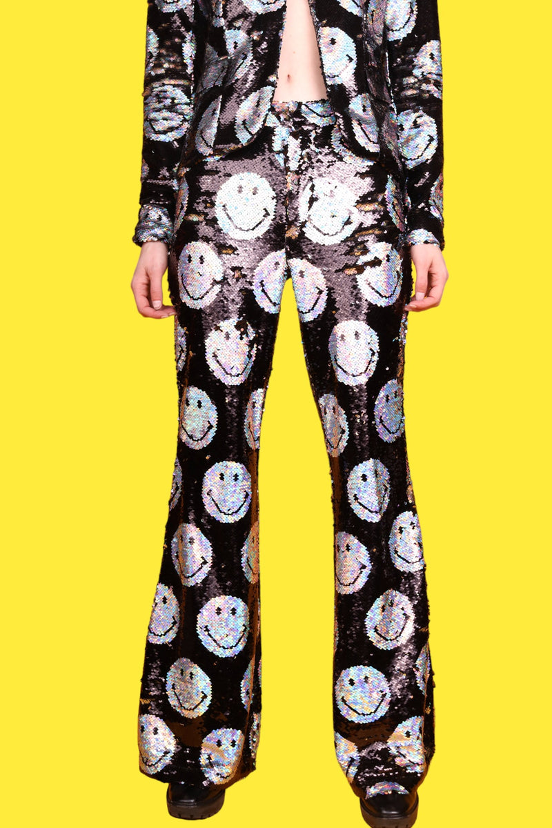 Any Old Iron x Smiley Iridescent Trousers