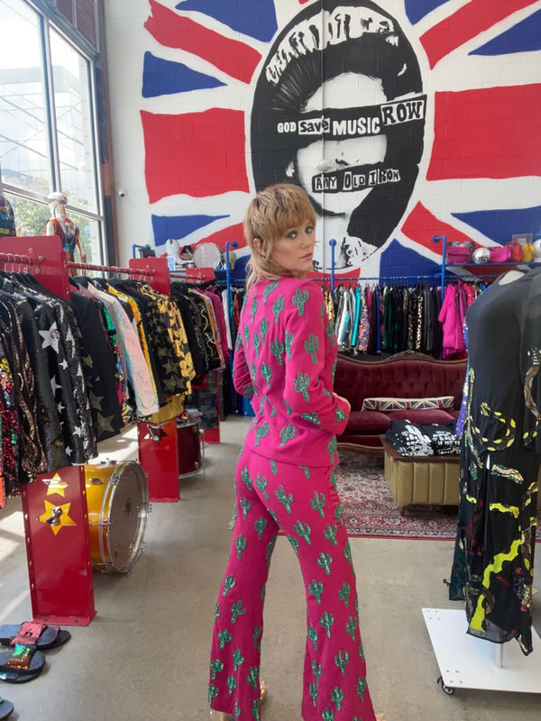 Any Old Iron Pink Cactus Suit