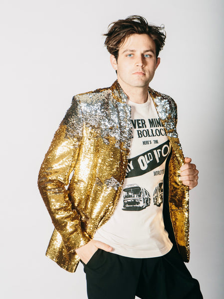 ジャケット・アウター clane OVER SHOULDER GOLD BUTTON BLAZER s-l1200.jpg