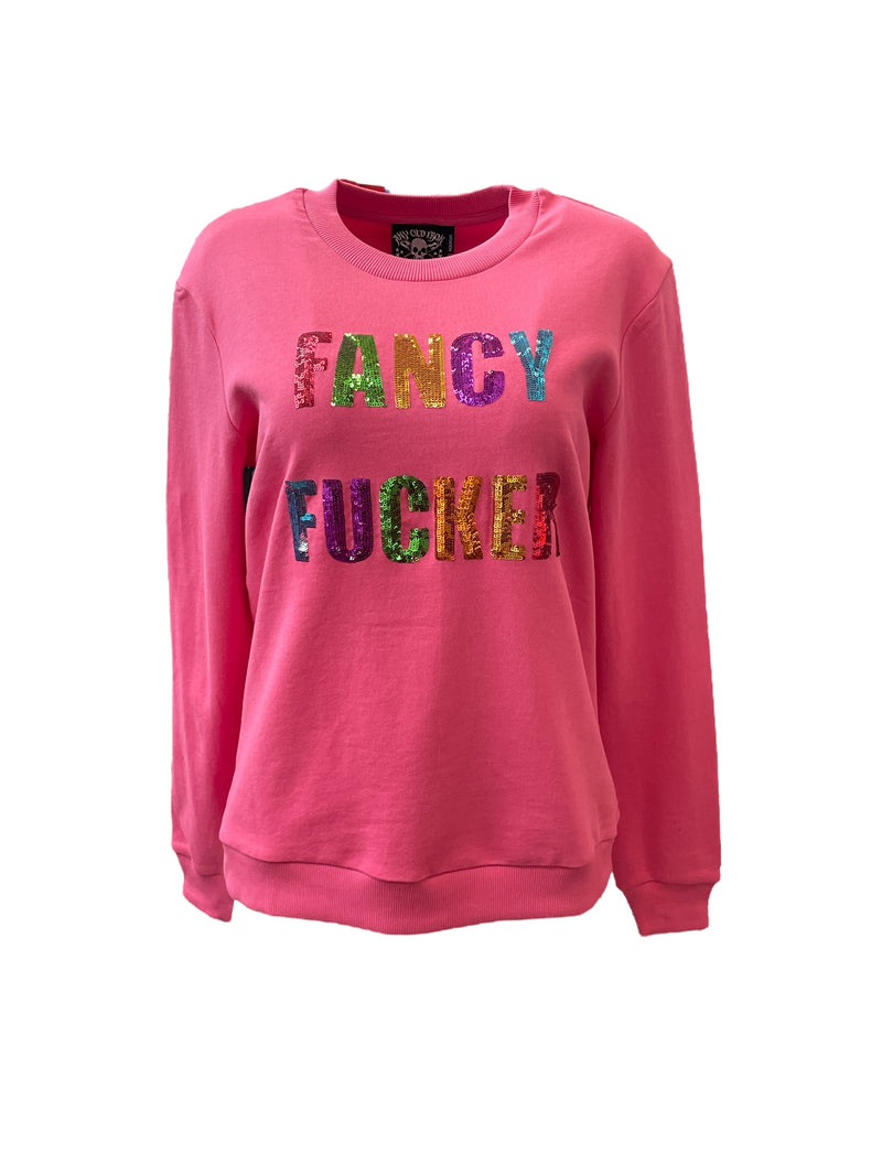 Any Old Iron Pink Fancy Fucker Sweatshirt