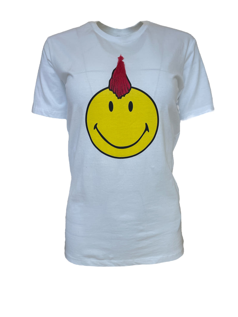 Any Old Iron x Smiley Mohawk White T-Shirt