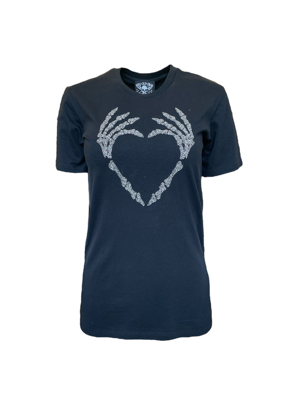 Any Old Iron Skull Heart T-Shirt