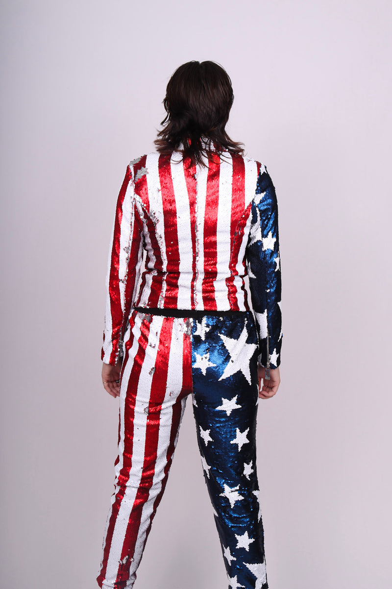 Any Old Iron Stars and Stripes Joggers