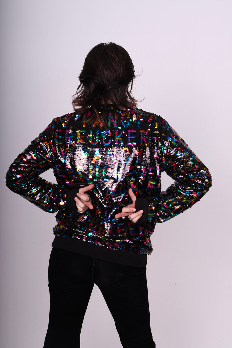 Any Old Iron Rainbow Fancy Fucker Sweatshirt
