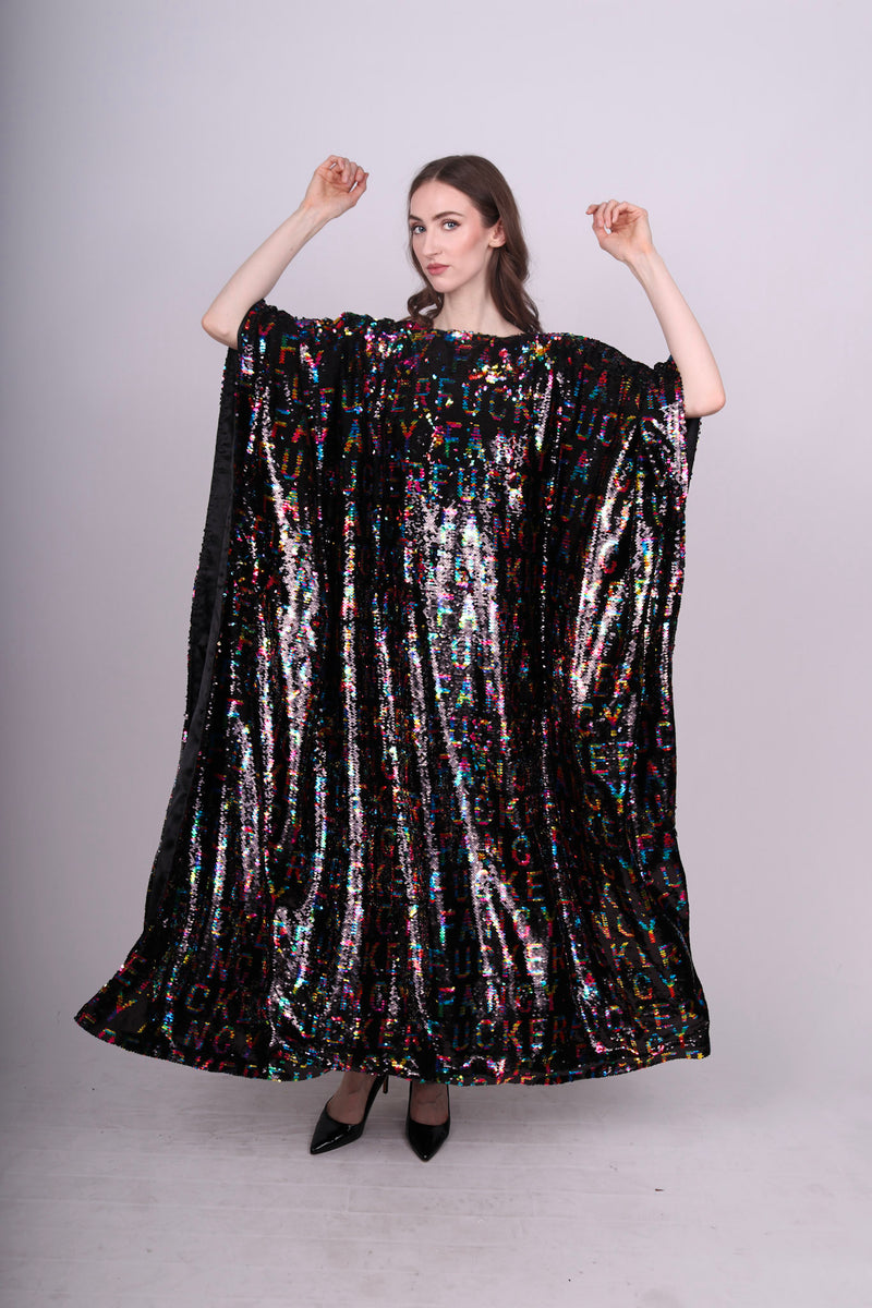 Any Old Iron Rainbow Fancy Fucker Kaftan