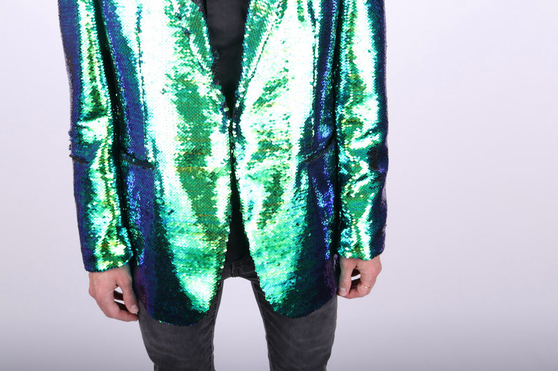 Any Old Iron Men's Lightning Peacock Jacket