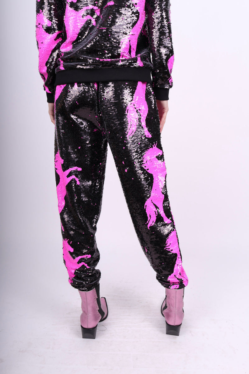 Any Old Iron Pink Horse Joggers