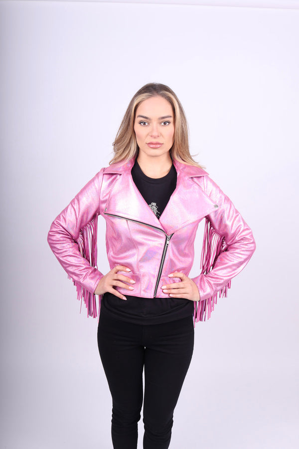 Any Old Iron Glimmer Pink Moto