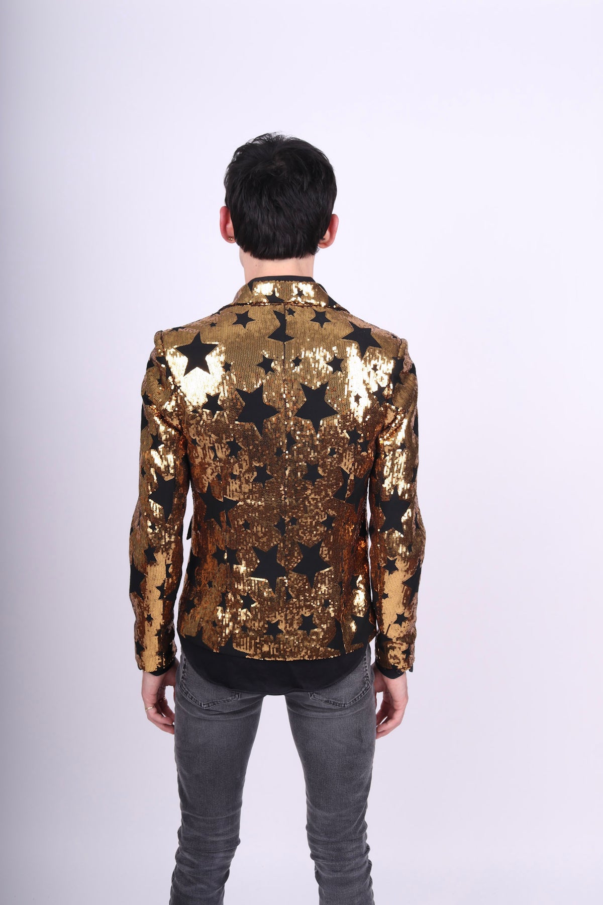 ジャケット・アウター Trois Gold Button Blazer Trois Gold Button Blazer