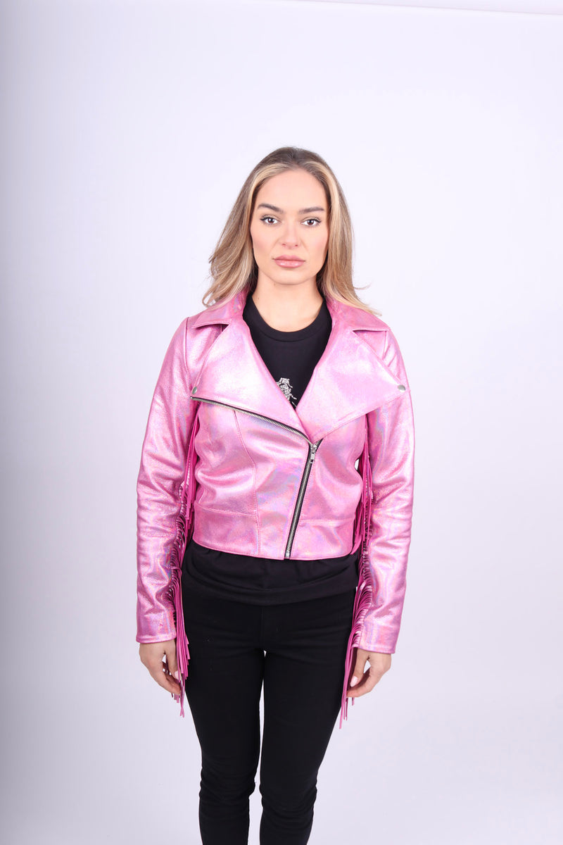 Any Old Iron Glimmer Pink Moto