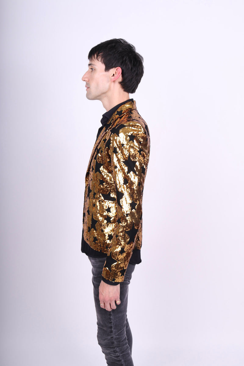 Any Old Iron Men's Goldie Star Blazer Jacket
