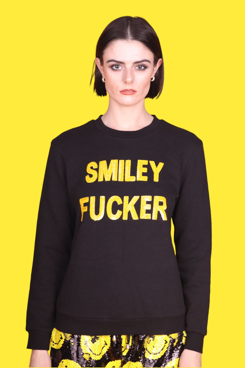 Any Old Iron x Smiley Smiley Fucker Sweatshirt