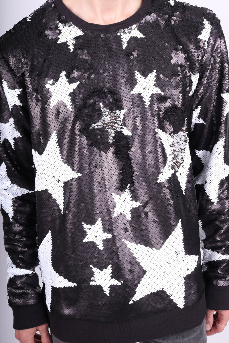 Any Old Iron Men's Sparkle Star Sweatshirt