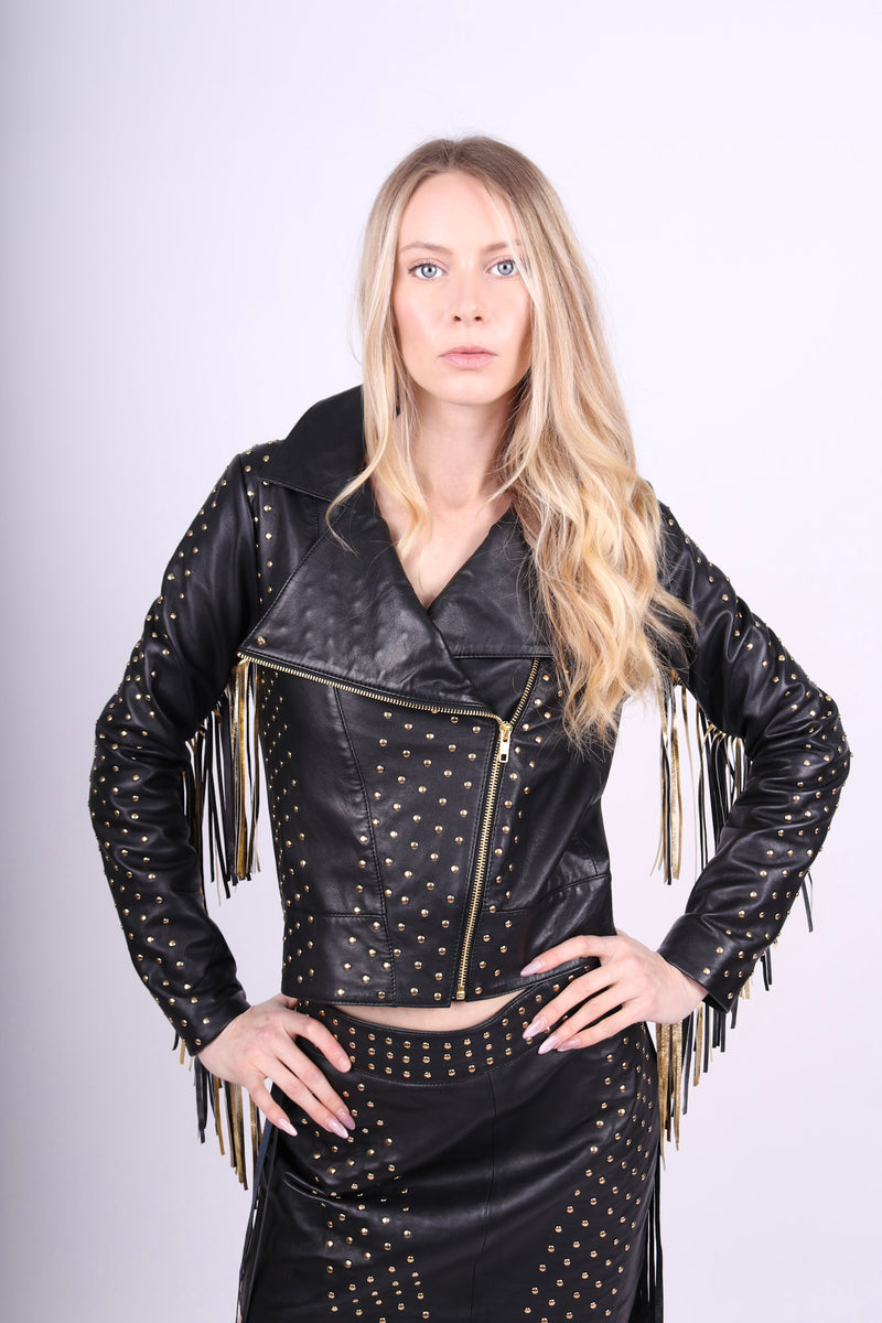 Any Old Iron Super Stud Moto Jacket