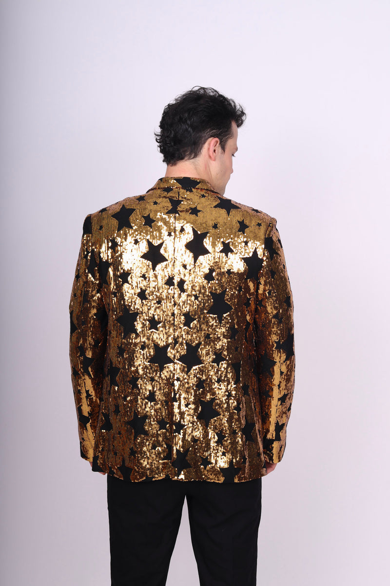 Any Old Iron Men's Goldie Star Blazer Jacket Any Old Iron Men's Goldie Star Blazer Jacket