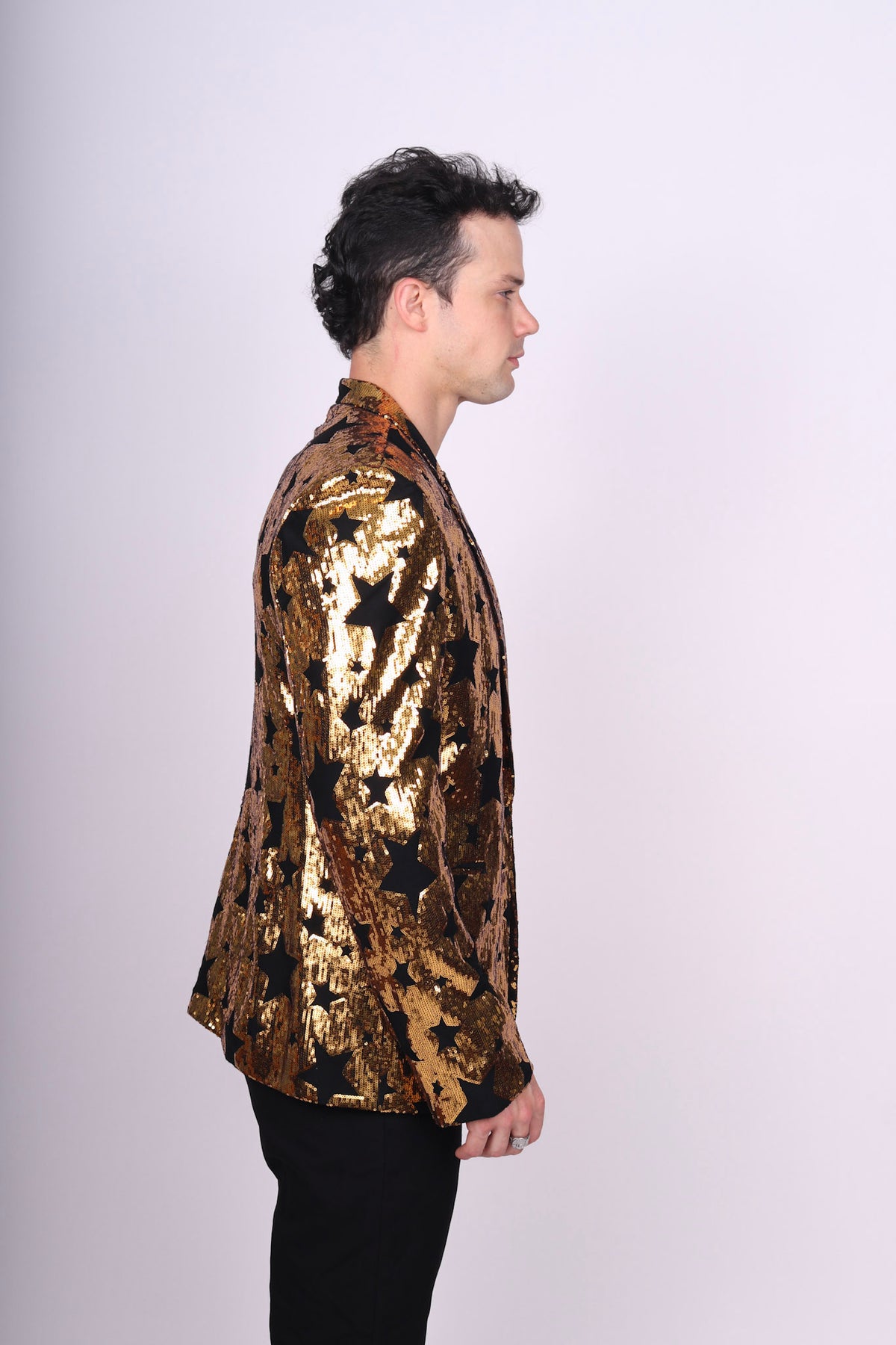 Any Old Iron Men's Goldie Star Blazer Jacket M