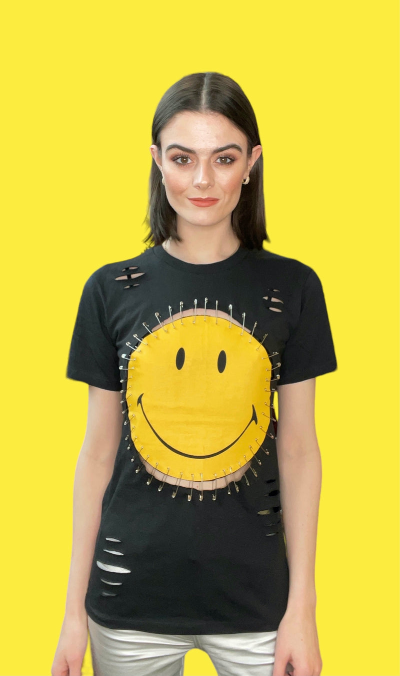 Any Old Iron x Smiley Just Safe T-Shirt