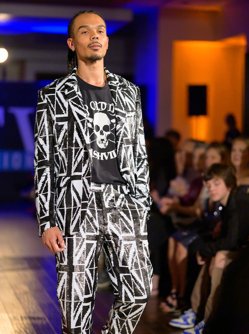 Any Old Iron Men's Black Jack Blazer