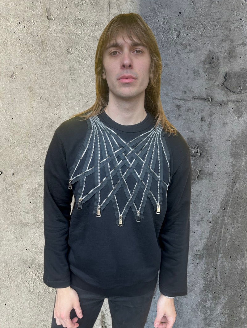 Any Old Iron Men's Zipper Sweatshirt