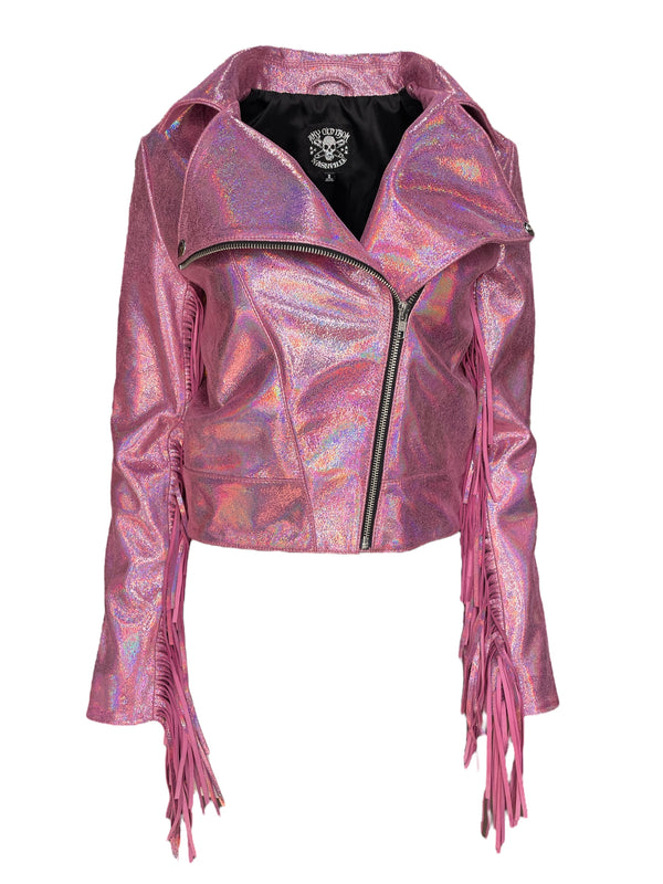 Any Old Iron Glimmer Pink Moto