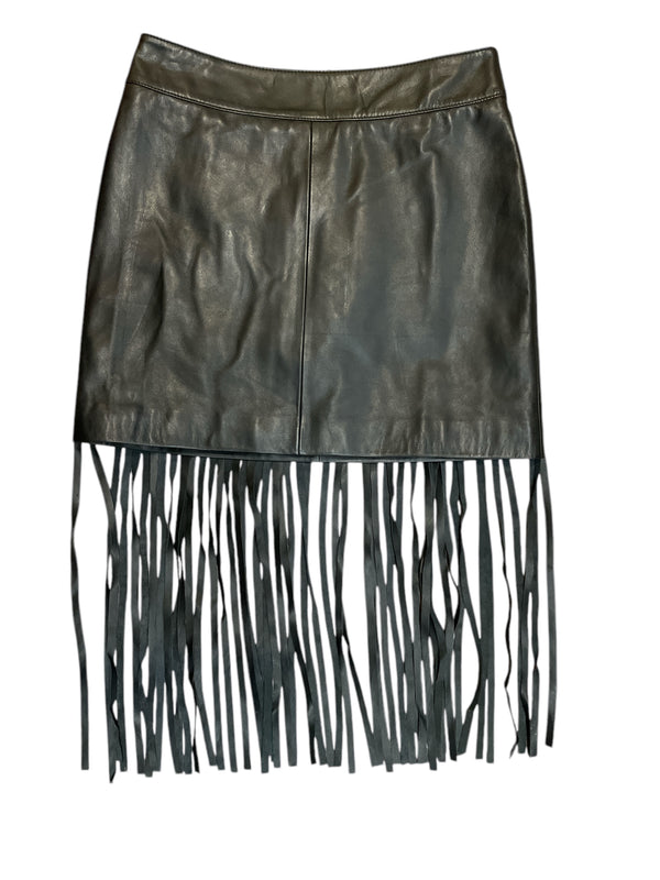 Any Old Iron Fringey Skirt