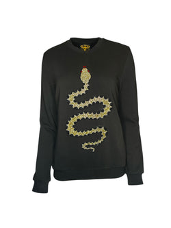 Any Old Iron Black Snake Sweatshirt