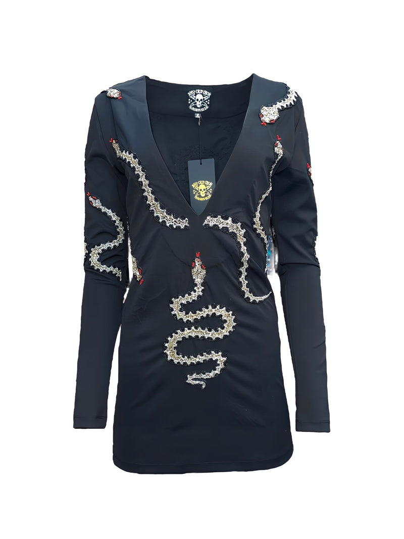 Any Old Iron Snaketacular Dress