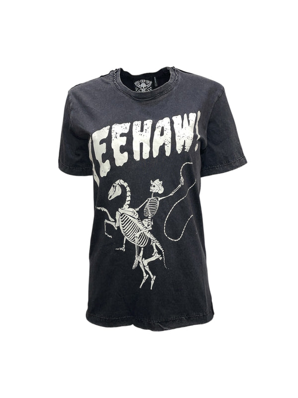 Any Old Iron Men's Acid Wash Yeehaw T-Shirt