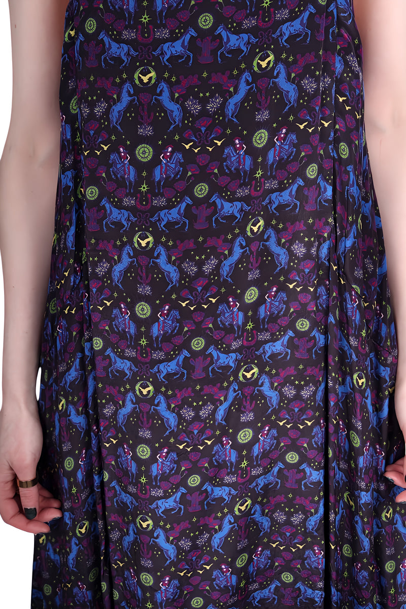 Any Old Iron Mini Blue Rider Dress