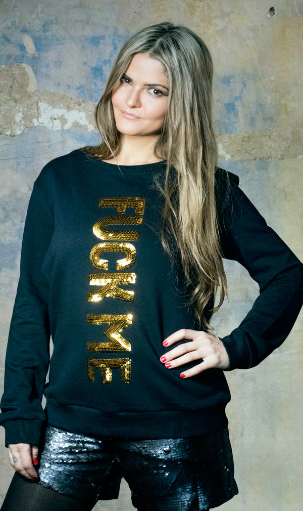 Cualquier viejo hierro Fuck Me Sideways Sudadera