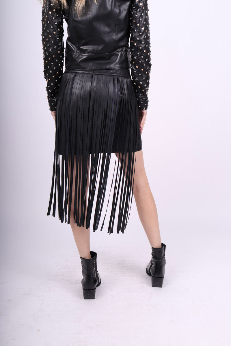 Any Old Iron Fringey Skirt