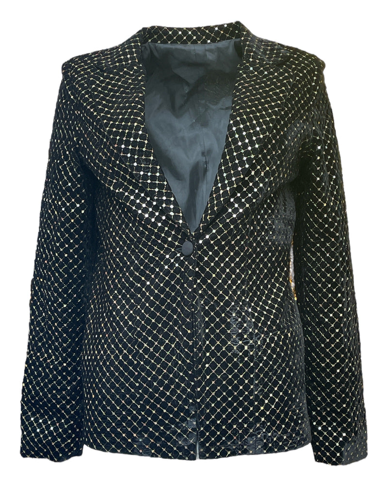 Any Old Iron Velvet Gold Suit