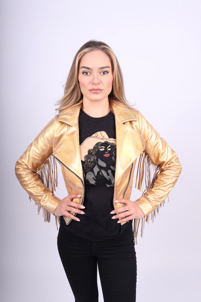 Any Old Iron Glimmer Gold Moto