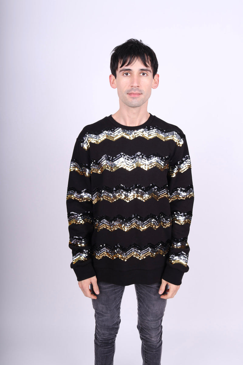 Any Old Iron Men's Sparkly Peanuts Sweatshirt