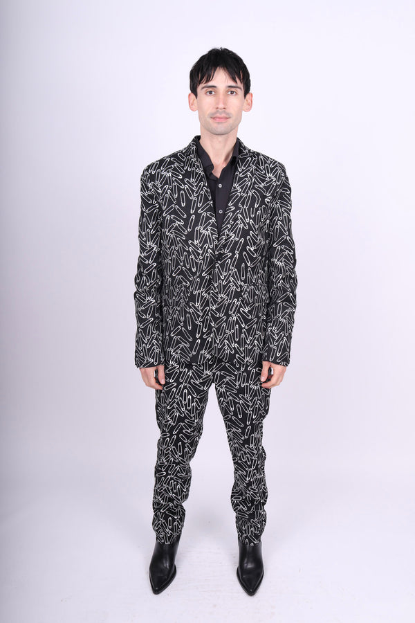 Any Old Iron Men's Safety Pin Suit