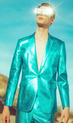 Any Old Iron Blue Spaceman Suit