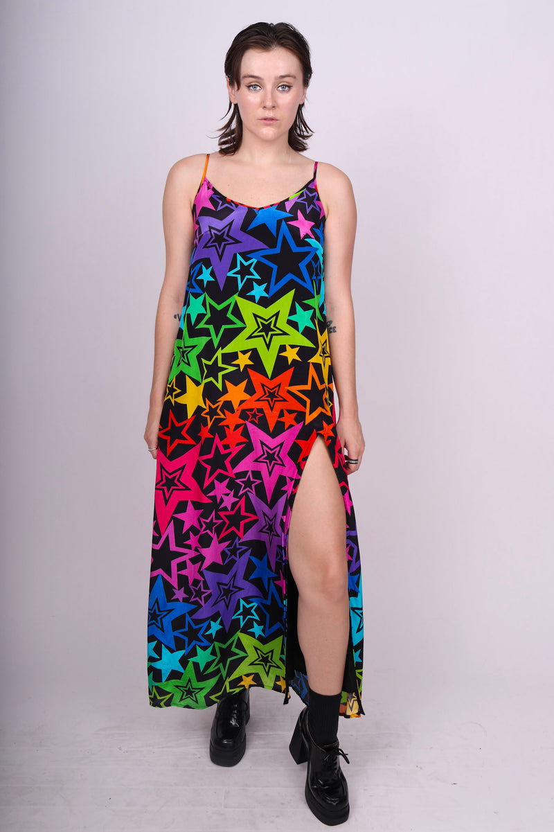 Any Old Iron New Rainbow Star Long Dress