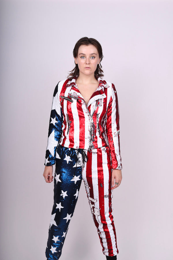 Any Old Iron Stars and Stripes Joggers