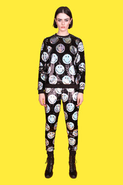 Any Old Iron x Smiley Iridescent Joggers