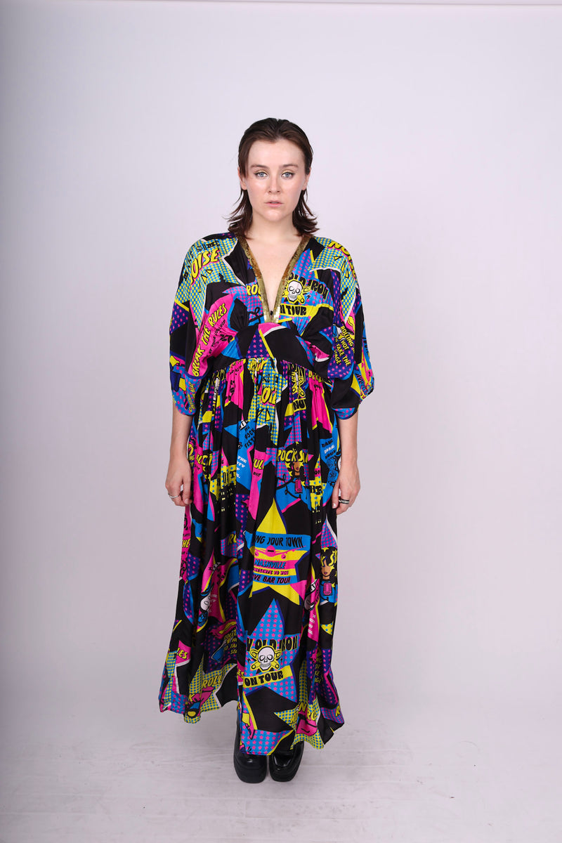 Any Old Iron On Tour Kaftan Dress