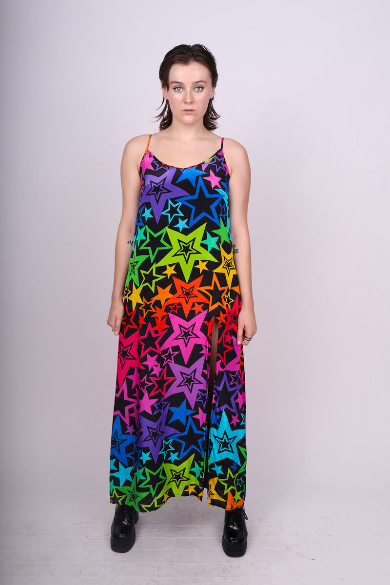 Any Old Iron New Rainbow Star Long Dress