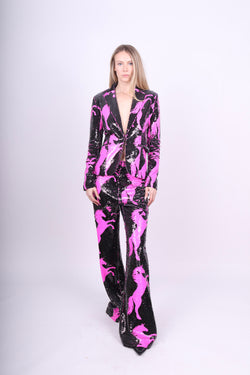 Any Old Iron Pink Horse Suit