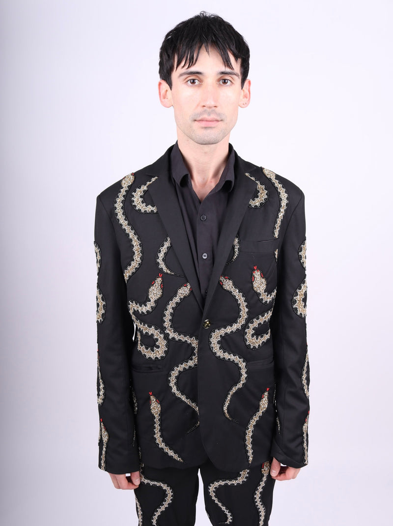 Any Old Iron Men's Snaketacular Blazer Jacket