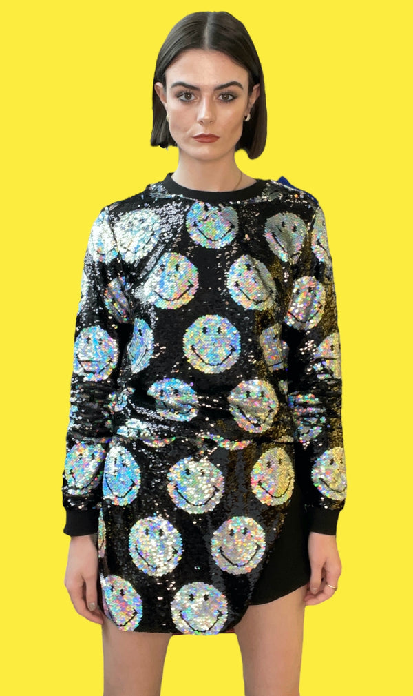 Any Old Iron x Smiley Iridescent Skort