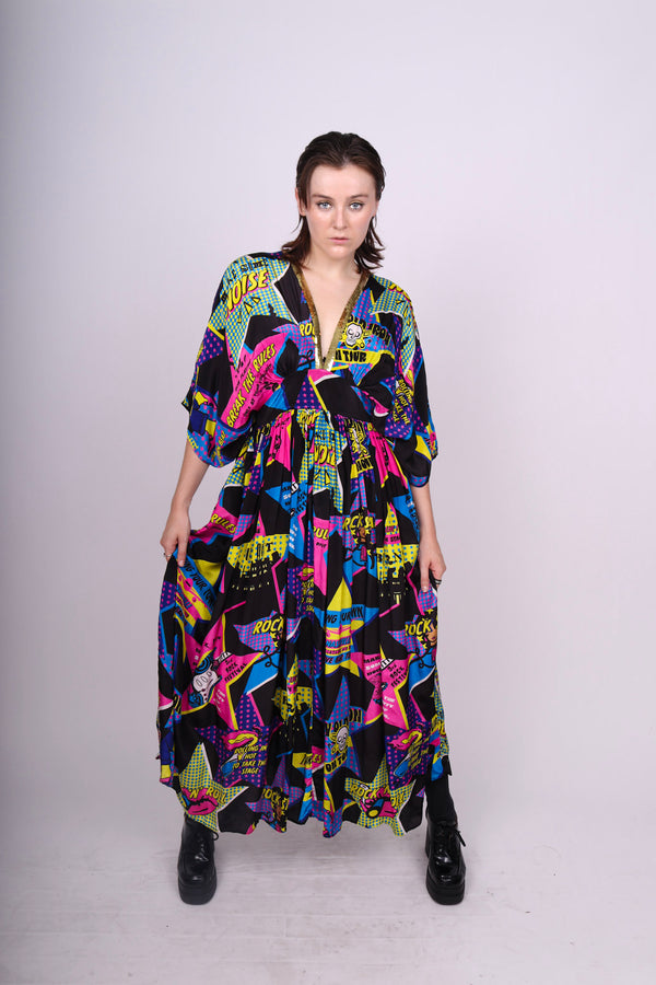 Any Old Iron On Tour Kaftan Dress
