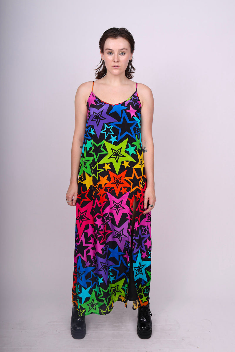 Any Old Iron New Rainbow Star Long Dress