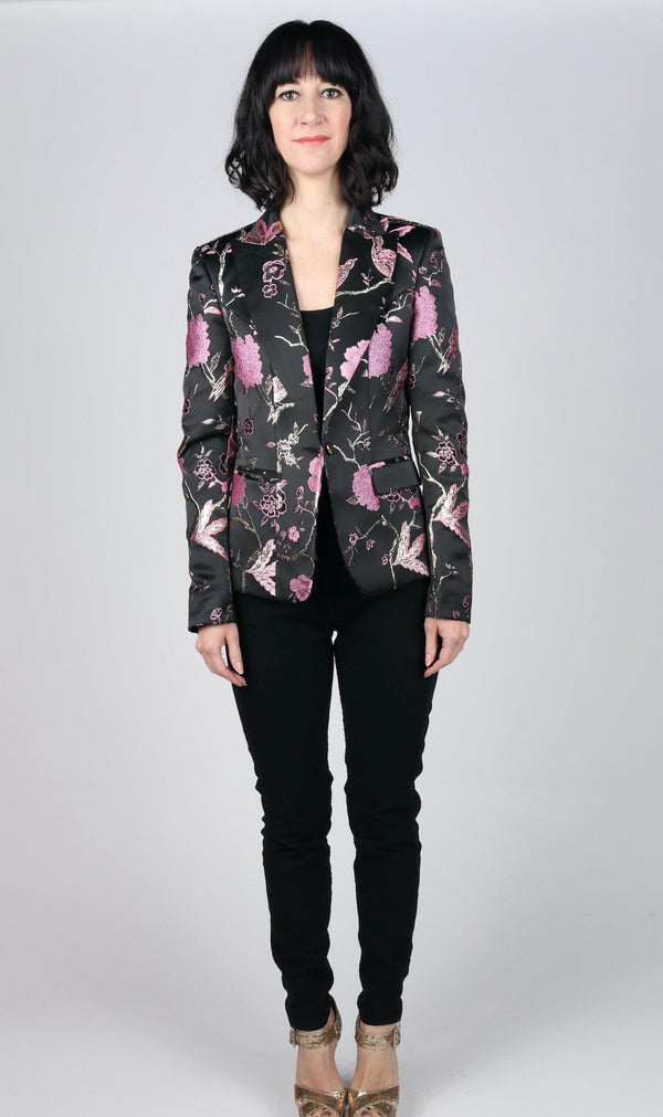 Any Old Iron Pink Birds Jacket