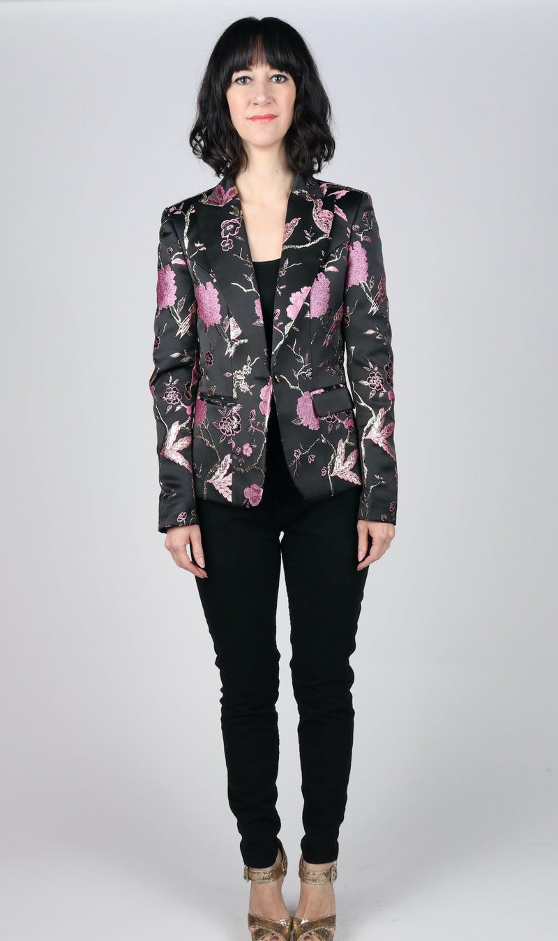 Any Old Iron Pink Birds Jacket