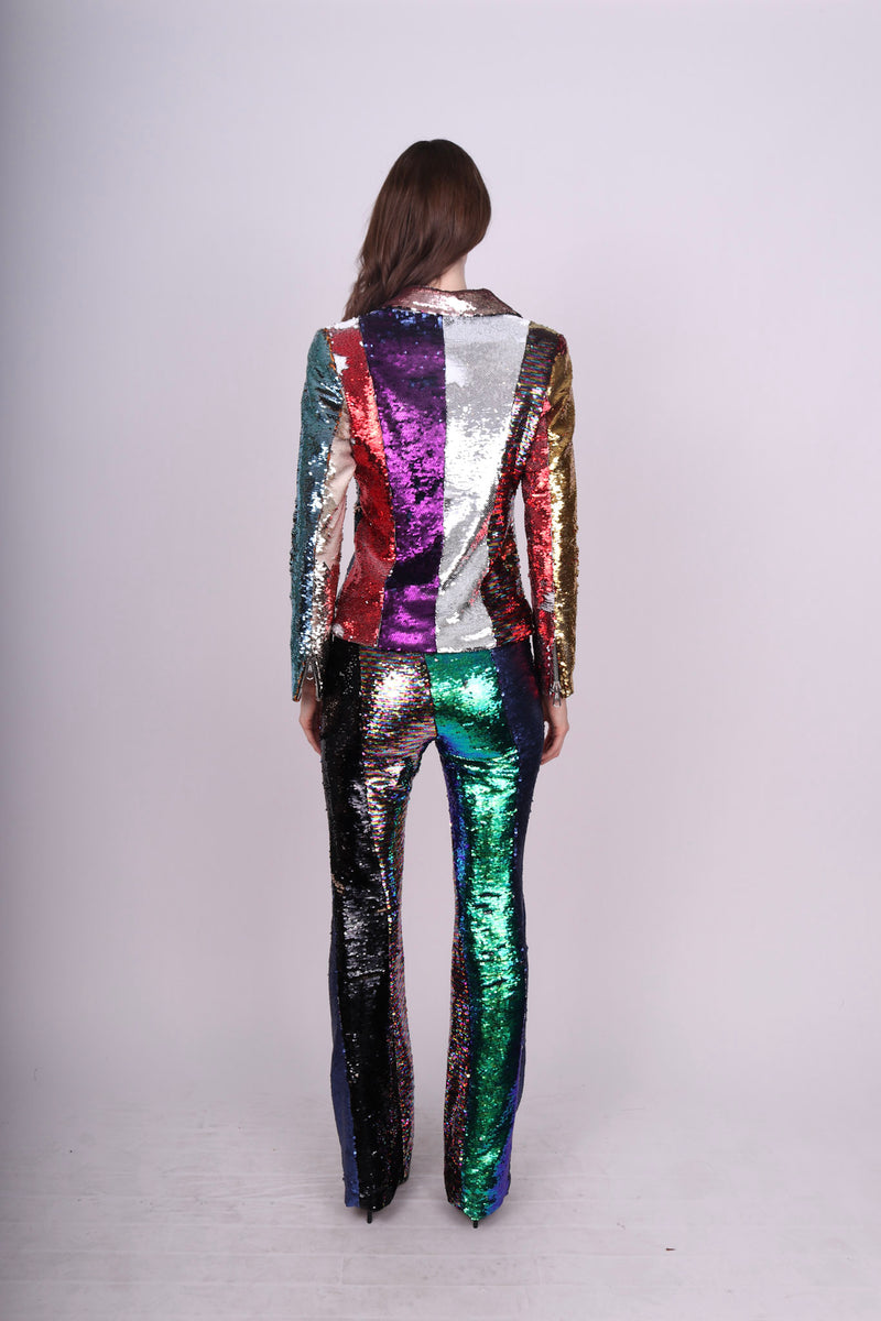Any Old Iron Kaleidoscope Moto Suit