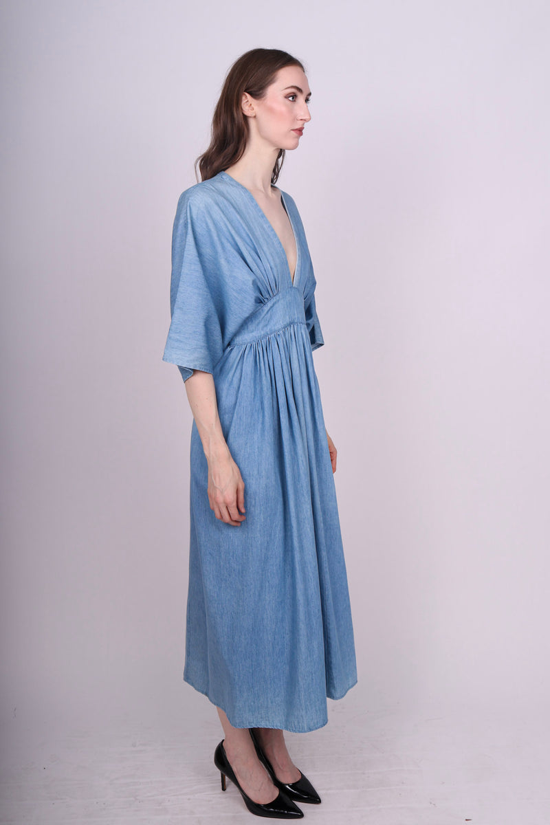 Any Old Iron Denim Kaftan Dress